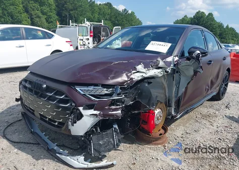 2025 Audi S3 Premium Plus Tfsi Quattro S Tronic from USA, damaged, VIN WAUH5DGY8SA052705